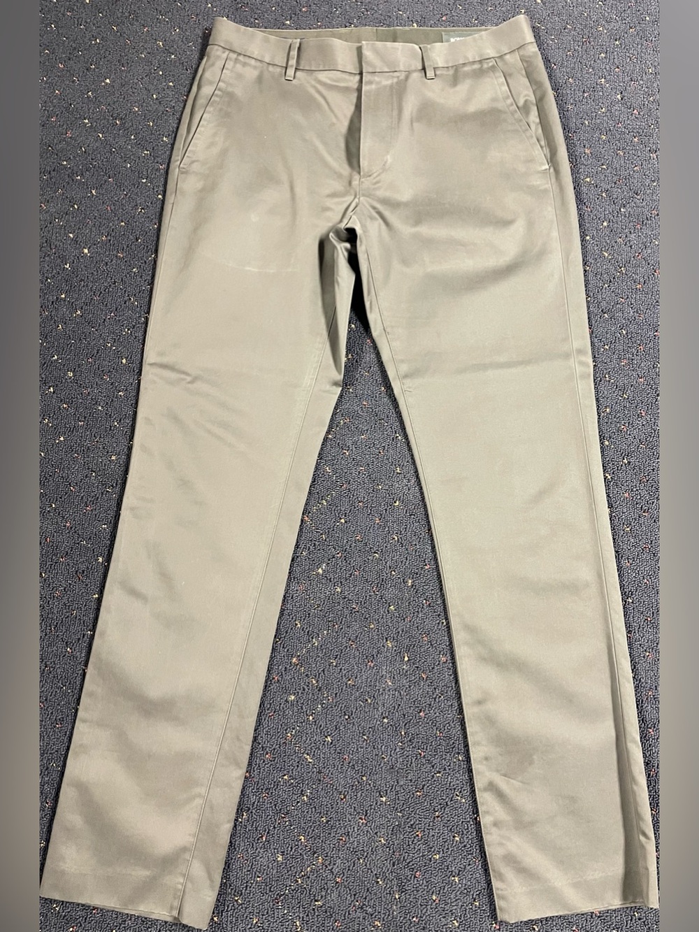 Bonobos Gray Slim Tailored Dress Pants